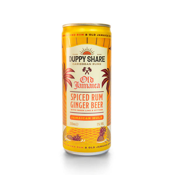 The Duppy Share Old Jamaican Ginger Beer and Rum 250ml