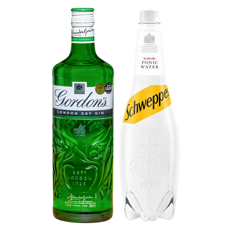 Gordons Gin and slimline tonic