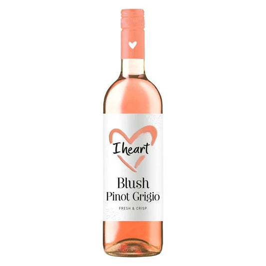 I Heart Blush Pinot Grigio, 75cl