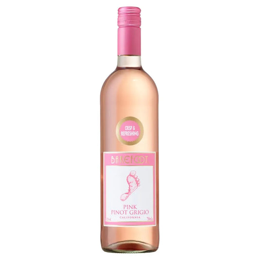 Barefoot Pink Pinot Grigio, 75cl