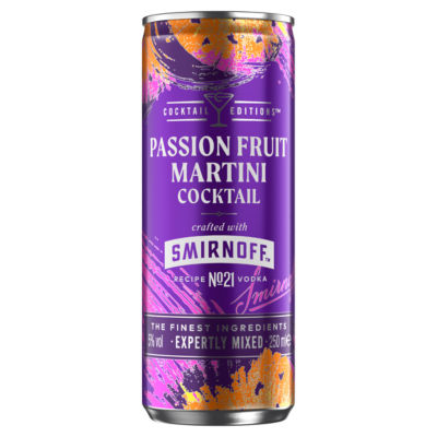 Smirnoff Passion fruit Martini Can, 330ml