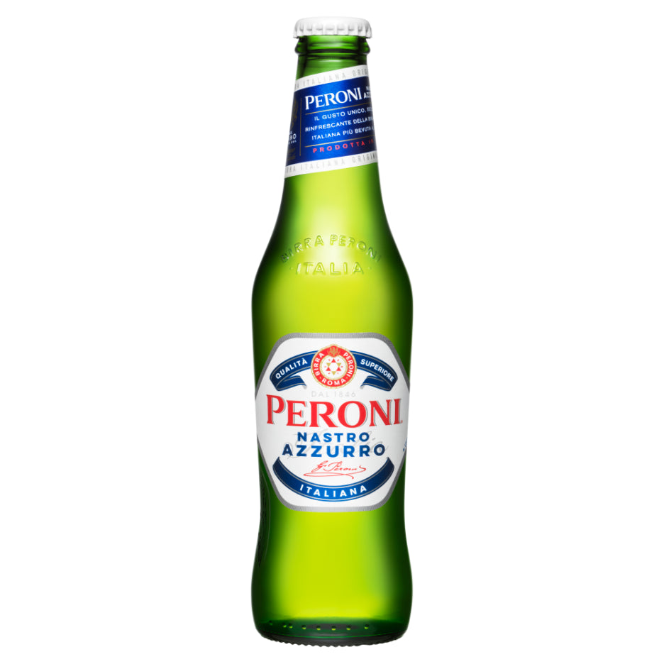 Peroni Nastro Azzurro Premium Lager, 330ml x 10