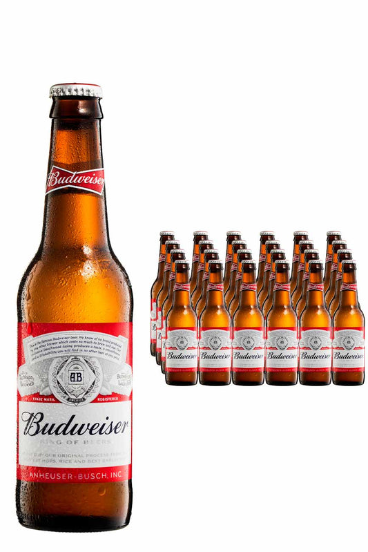 Budweiser Premium Lager, 330ml x 24