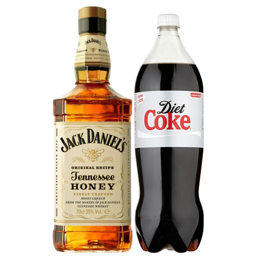 Jack Daniel Honey & x1 1.75L Coca Cola