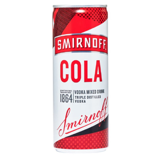 Smirnoff & Cola Can, 330ml