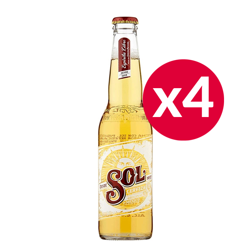 Sol, 330ml x 4