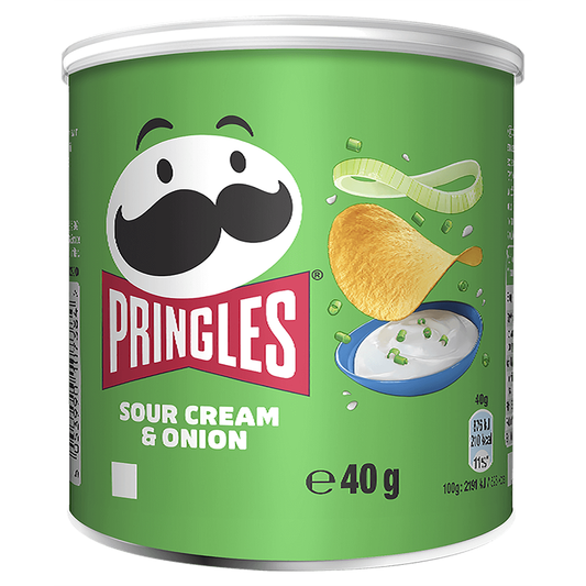 Pringles Sour Cream & Onion Sharing Crisps 40g