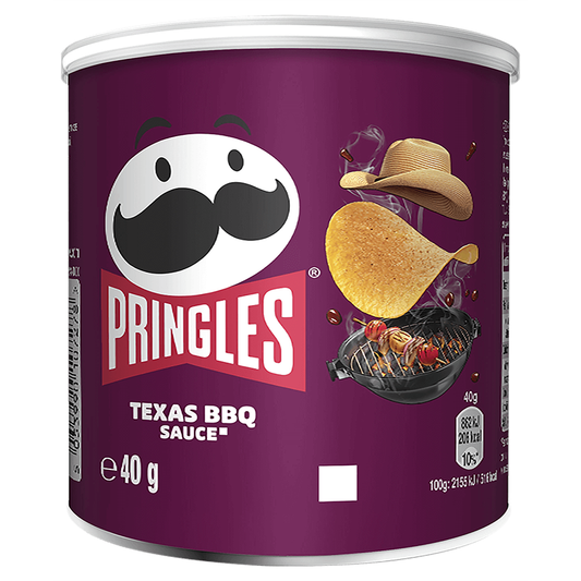 Pringles Texas BBQ Sauce Flavour Sharing Crisps 40g