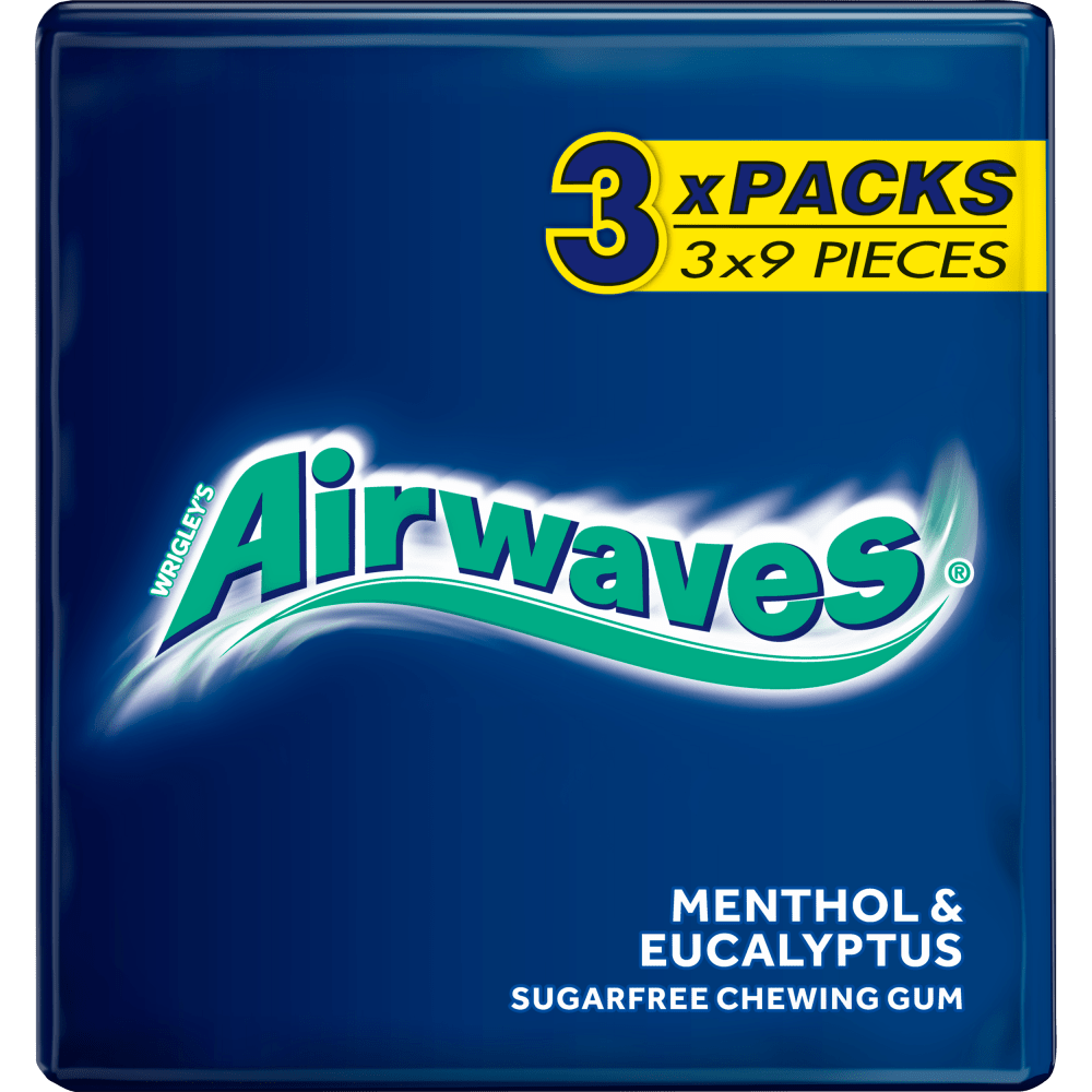 Airwaves Chewing Gum Menthol & Eucalyptus