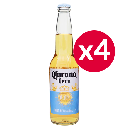 Corona Cero Lager, 330ml x 4