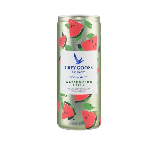 Grey Goose Essences Watermelon & Basil Vodka Spritz 250ml