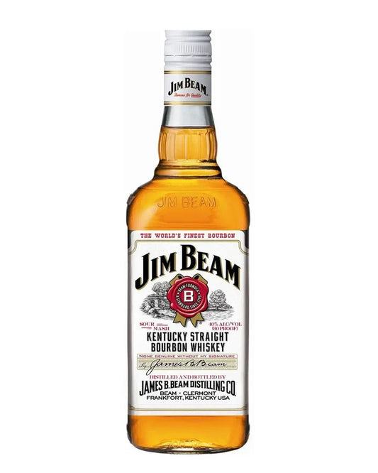 Jim Beam White Label Kentucky Bourbon Whiskey, 70cl