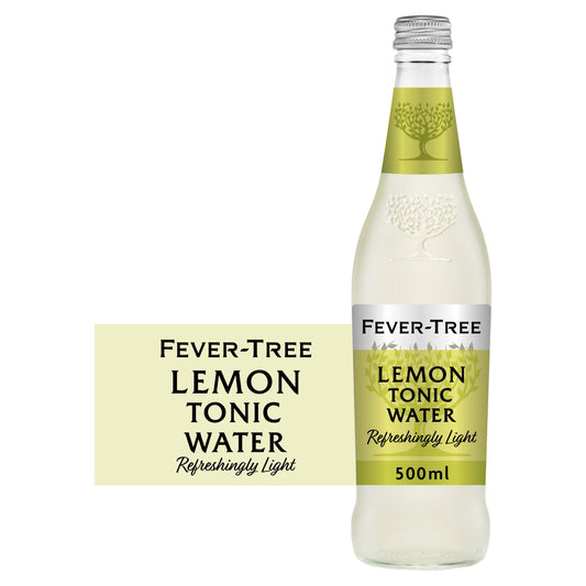 Fever-Tree Refreshingly Light Lemon Tonic Water 500ml