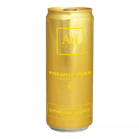 AU Vodka Pineapple Crush Premixed Cans, 330ml