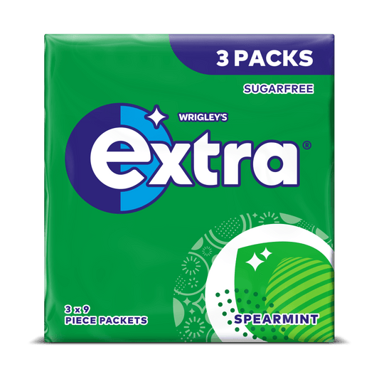 Extra Spearmint Flavour Sugarfree, Chewing Gum